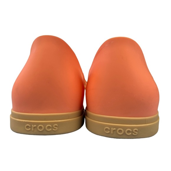 Crocs Tulum Open Toe Flats Womens Coral Strappy Sandals Size 8 - Picture 10 of 13